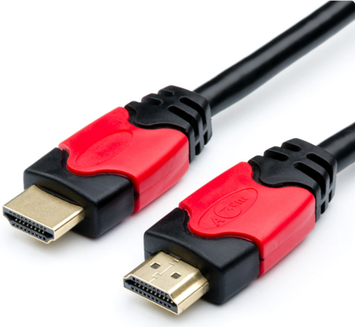 Кабель HDMI Atcom AT495015м, red/gold, 2 феррита, в пакете<h2>Характеристики</h2>
 Кабель интерфейсный HMDI<br>
 <br>
<h3>Интерфейсы</h3>
 <br>
 Левый интерфейс<br>
 HDMI<br>
 <br>
 Правый интерфейс<br>
 HDMI<br>
 <br>
 Поддерживаемый стандарт HDMI<br>
 1.4<br>
 <br>
<h3>Характеристики кабеля</h3>
 <br>
 Тип оболочки<br>
 ПВХ<br>
 <br>
 Длина<br>
 15 м<br>
 <br>
 Пропускная способность интерфейса<br>
 10.2 Гбит/с<br>
 <br>
 Экранирование<br>
 Есть<br>
 <br>
 Позолоченные контакты<br>
 Есть<br>
 <br>
 Позолоченный разъем<br>
 Есть<br>
 <br>
 Материал проводника<br>
 Медь<br>
 <br>
 Ферритовый фильтр<br>
 Есть<br>
 <br>
 Количество проводников<br>
 19<br>
 <br>
 Форма сечения<br>
 Круглая<br>
 <br>
 <br>
<h3>Другие характеристики</h3>
 <br>
 Питание<br>
 Не требует дополнительного питания<br>
 <br>
 Вид поставки<br>
 Пакет<br>
 <br>
 Цвет<br>
 Черный<br>
 <br>
 Вес брутто<br>
 1.15 кг<br>
 <br>
 <br>
 <br>
 <br>
 <br>